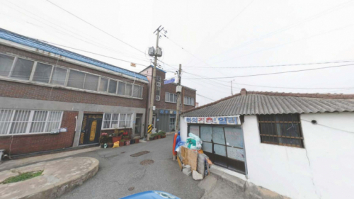산정동 골목