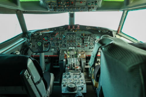 (폐) 성화대학_비행기(보잉727)