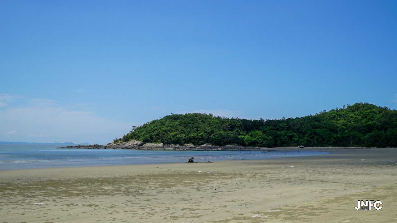 임자도 용난굴해변