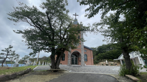 신안 압해도 신장성당