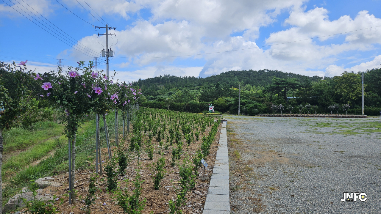 진도 울돌목 무궁화동산