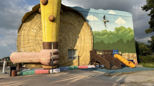 섬진강기차마을_동물농장 대장간 도깨비센터