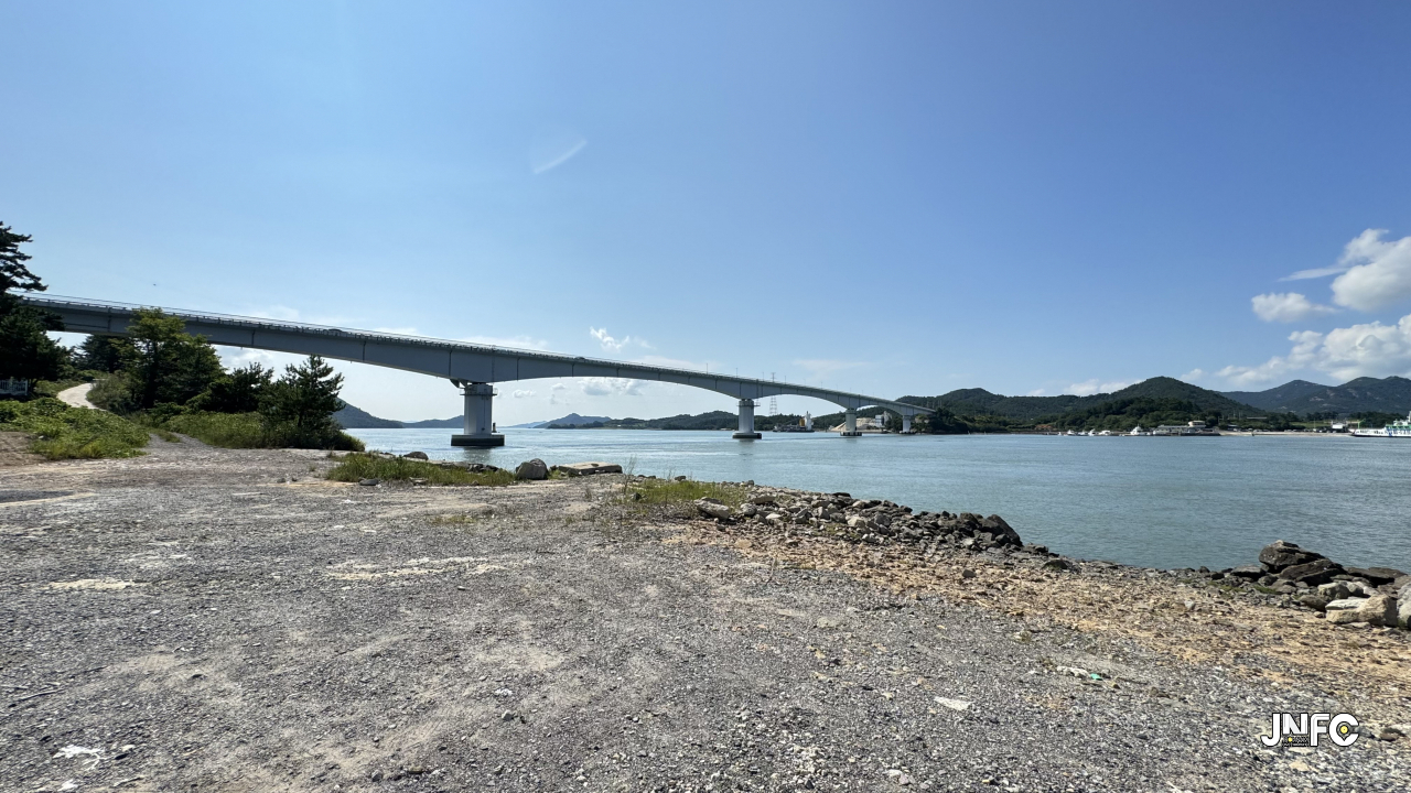 팔금도 북진방파제