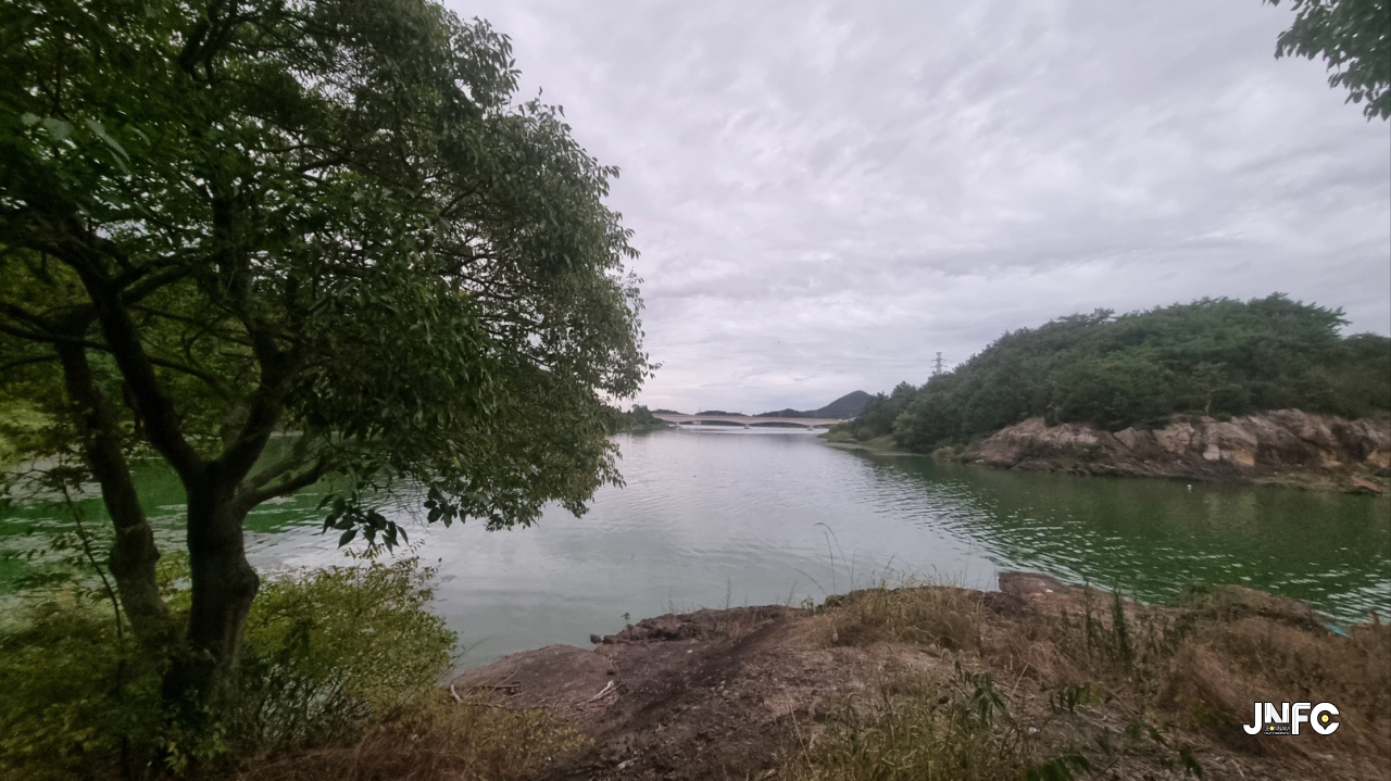 학산면 영산강변